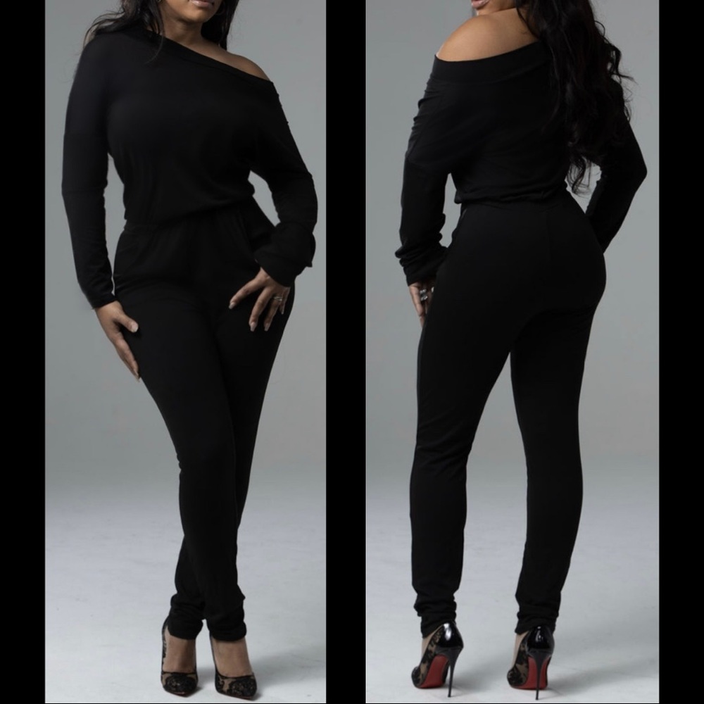 Off The Shoulder Jumpsuit